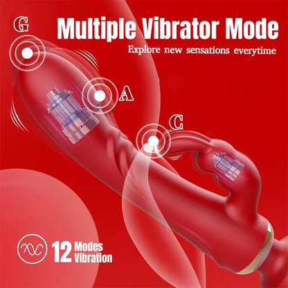 3 in 1 Dual Head G-spot Vibrator