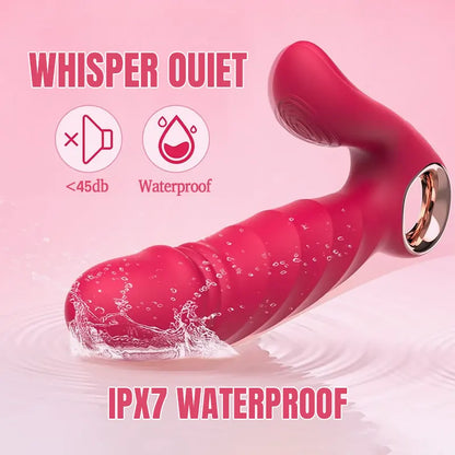 Dual Action Thrusting &amp; Vibrating Rabbit Vibrator