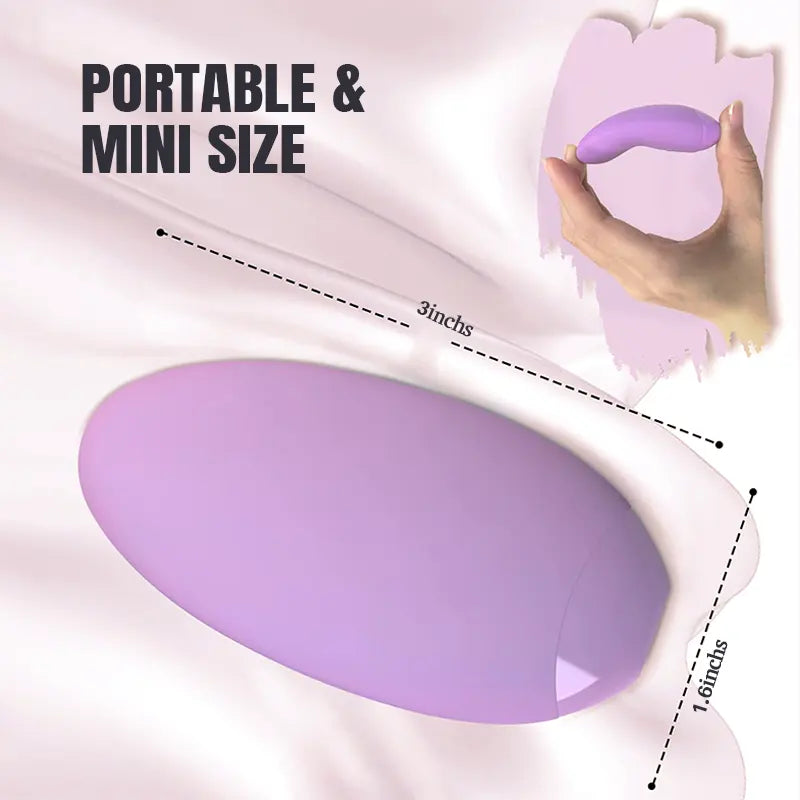 Tongue Shaped Female Rapid Orgasm Clitoral Vibrator