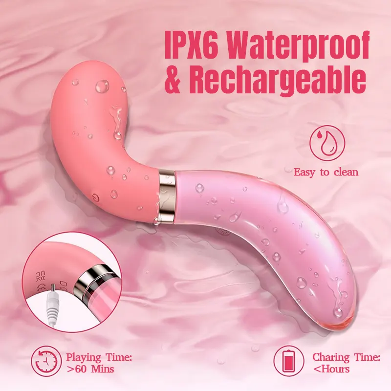 Dual Head Erotic G-spot Vibrator