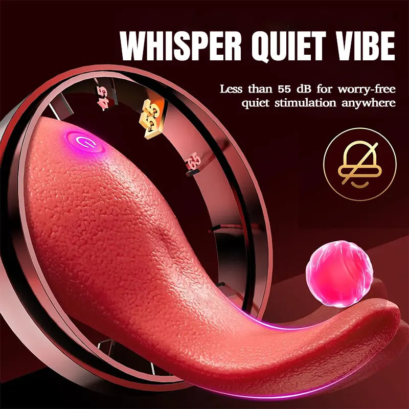 10-Mode Tongue Vibrator for Women