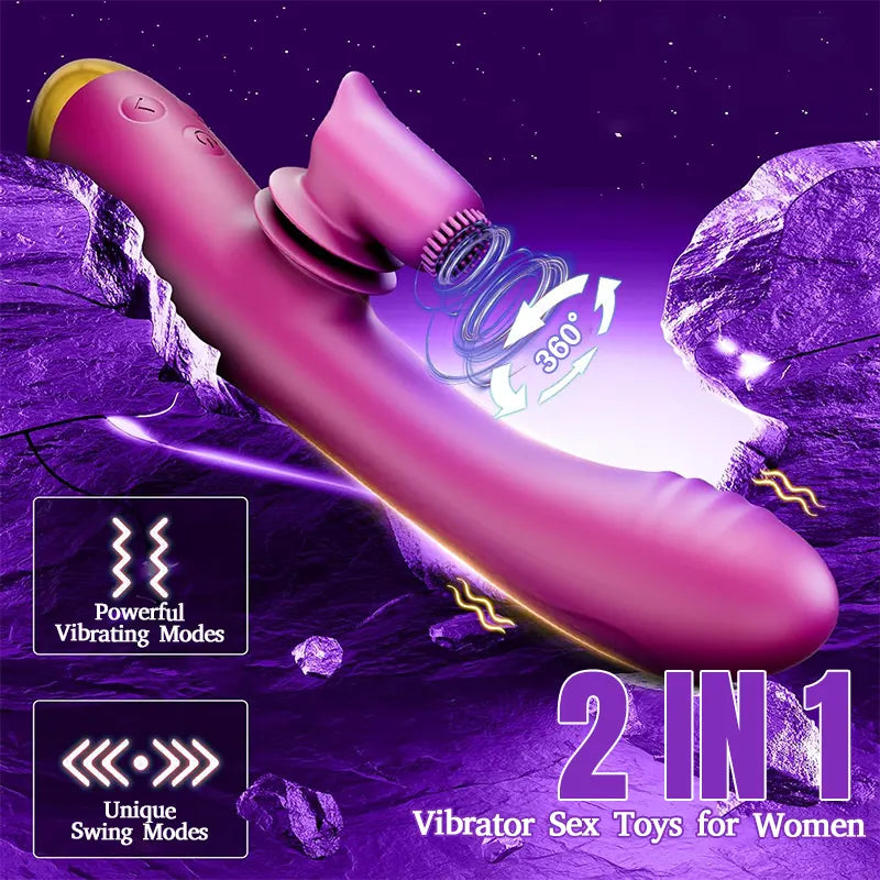 2-in-1 Brush G-Spot Vibrator