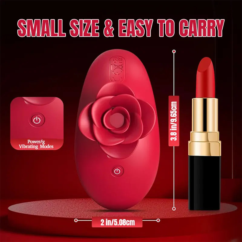 Finger Rose Clip Vibrator