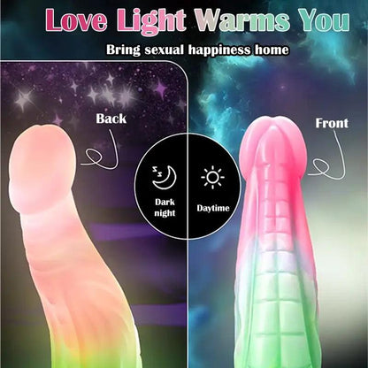 8_Inch_Fantasy_Glow_Snake_Dildo