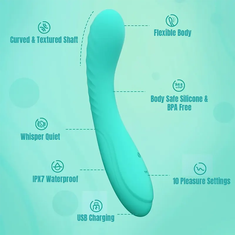 Precision G-Spot Vibrator for Deep, Targeted Stimulation