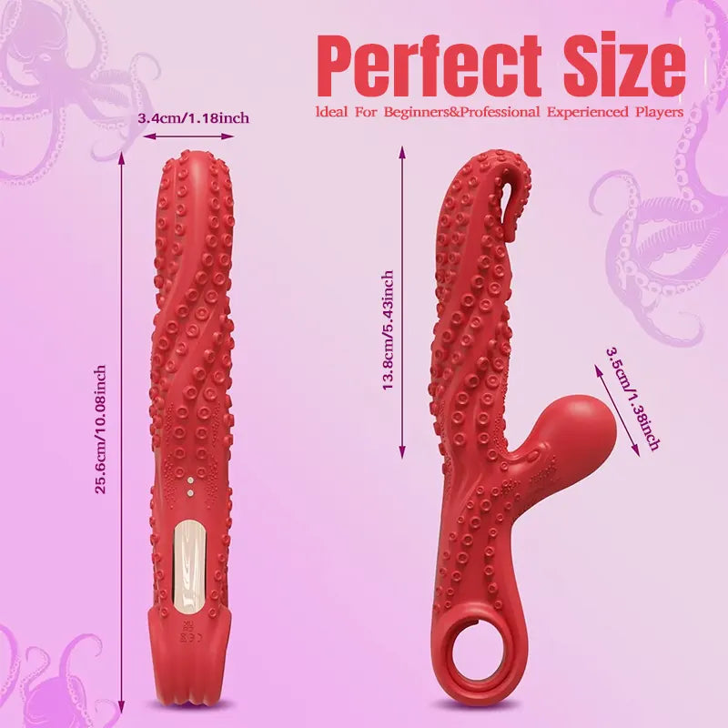 Tentacle G-Spot Vibrator with 9 Modes