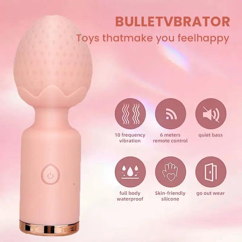 Strawberry_Rechargeable_Vibrator