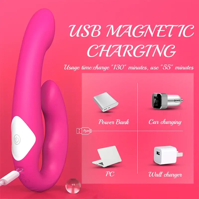 Dual Vibration Clitoral G-Spot Vibrator