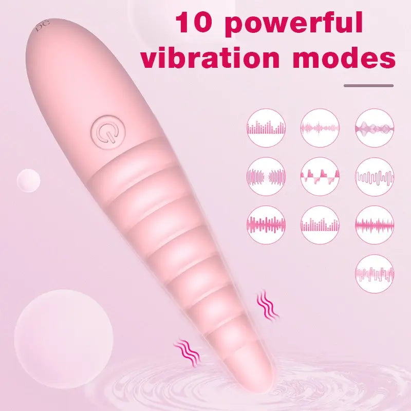 Multi-Frequency Silicone Vibrator