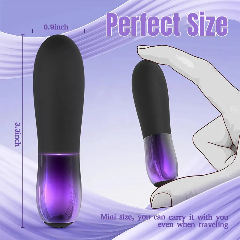 10 Vibration Modes Mini G-Spot Vibrator