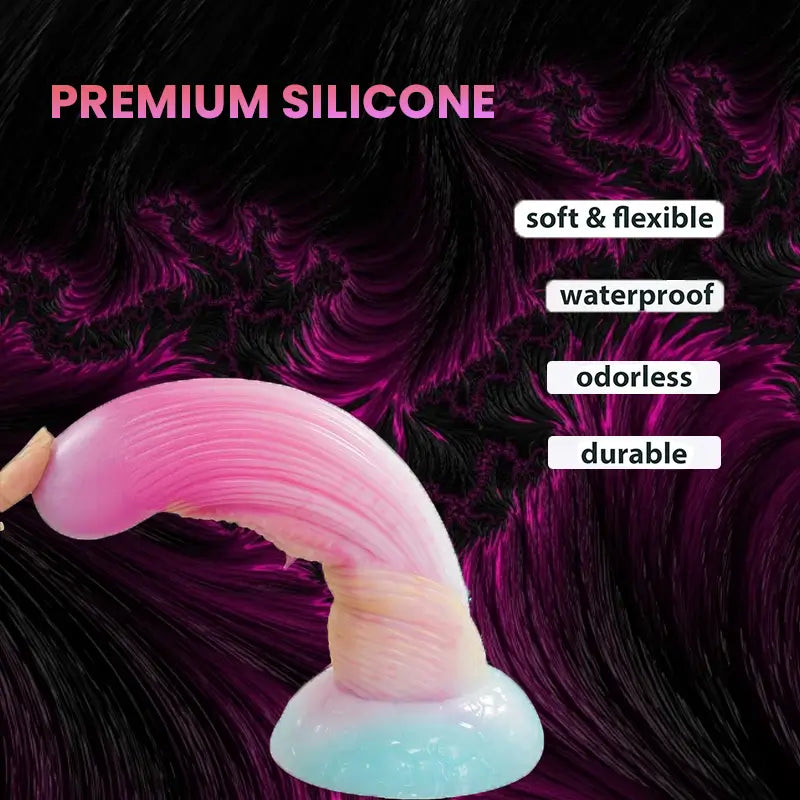 Liquid_Silicone_Colorful_Suction_Cup_Dildo