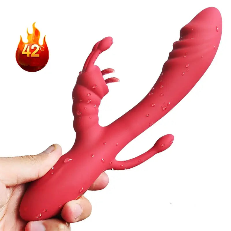 3-in-1_Heated_Rabbit_Tongue_Vibrating_Dildo