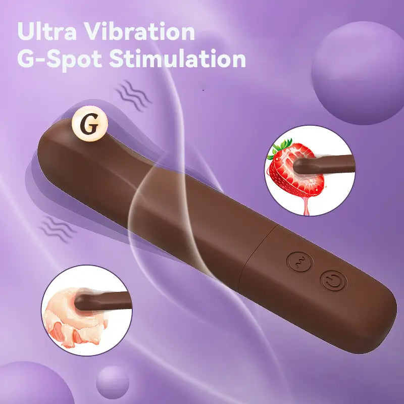 Chocolate_Vibrator_Female_Masturbator