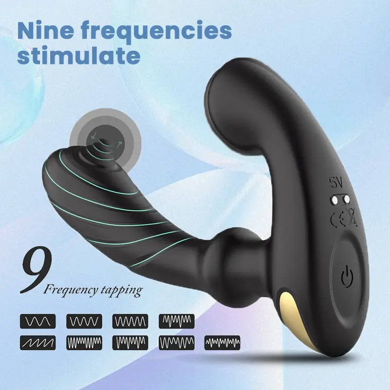 Male Prostate Vestibular Plug Vibrator