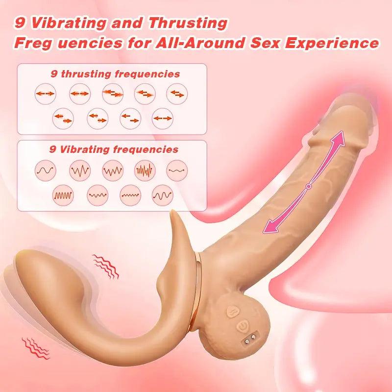 Dual_Head_Retractable_Vibrating_Dildo