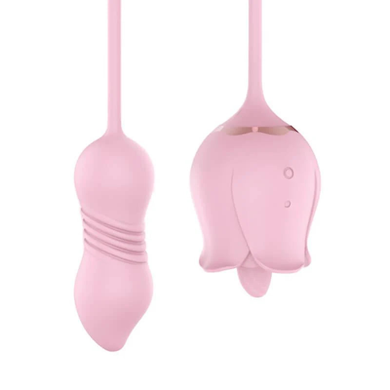 rose toy clit sucker vibrator pink