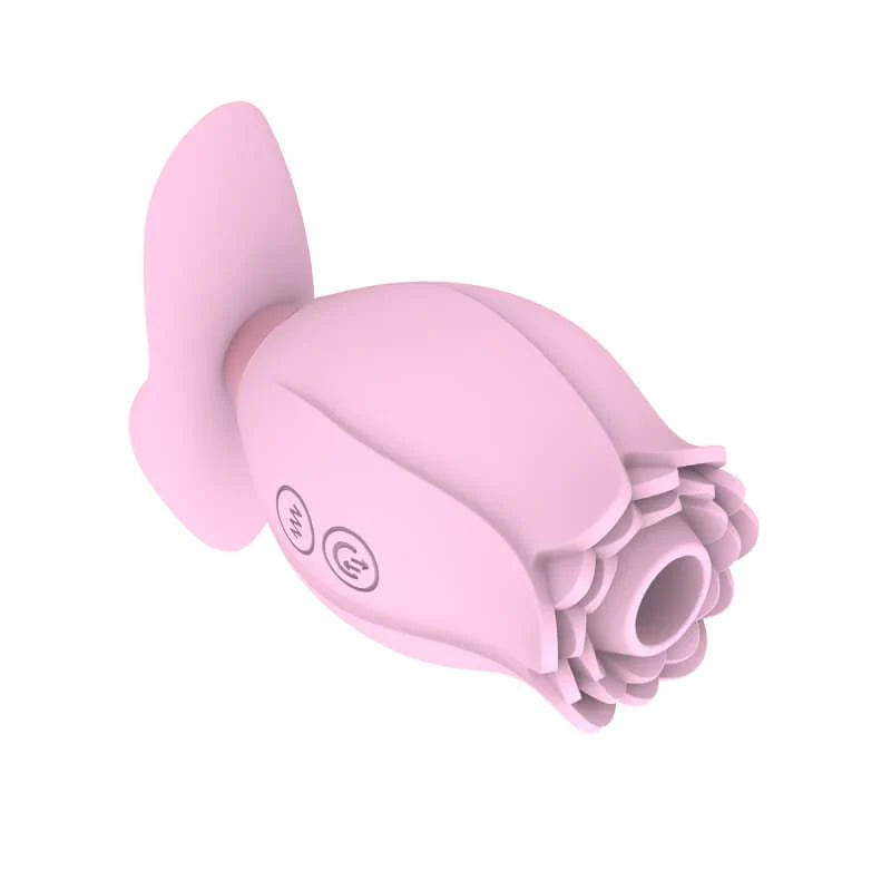 rose toy clit sucker vibrator pink