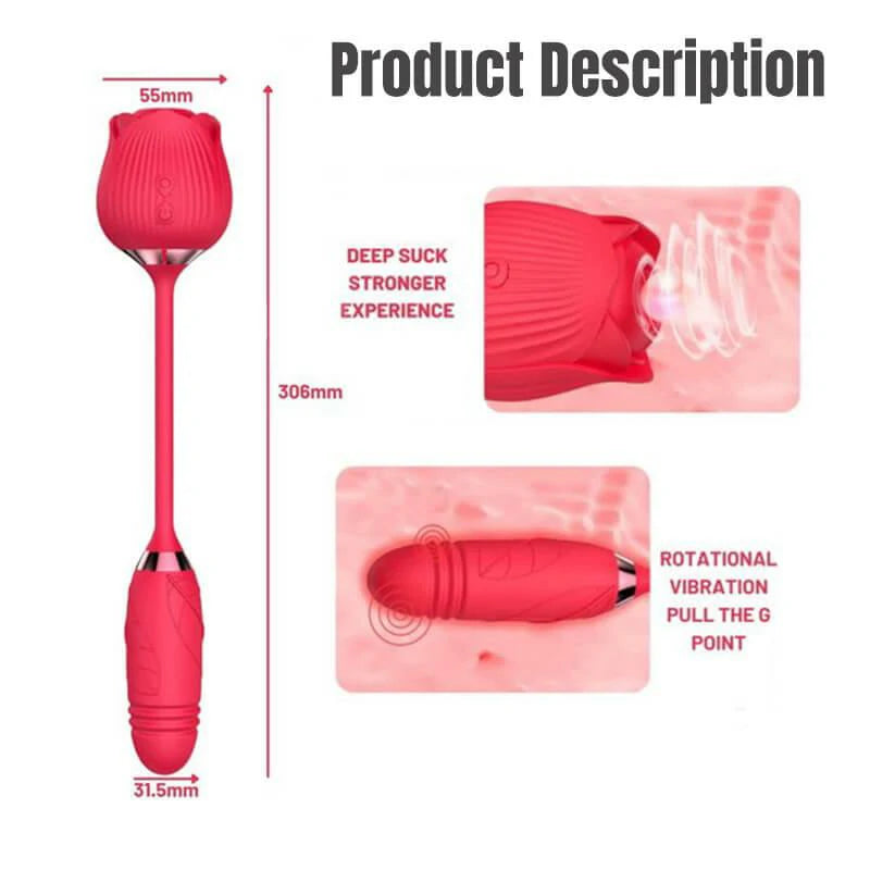 Rose Toys Thrust Bullet Vibrator