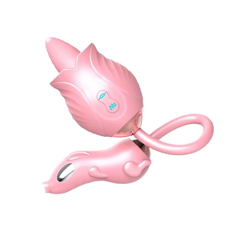 rose toy clit sucker vibrator pink