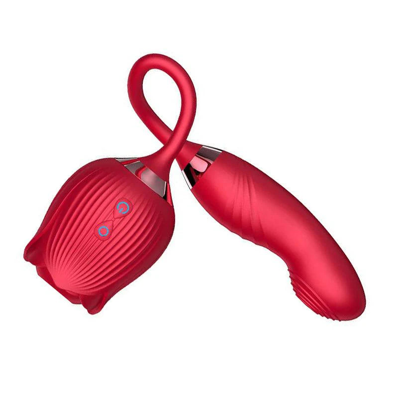 rose toy clit sucker vibrator red