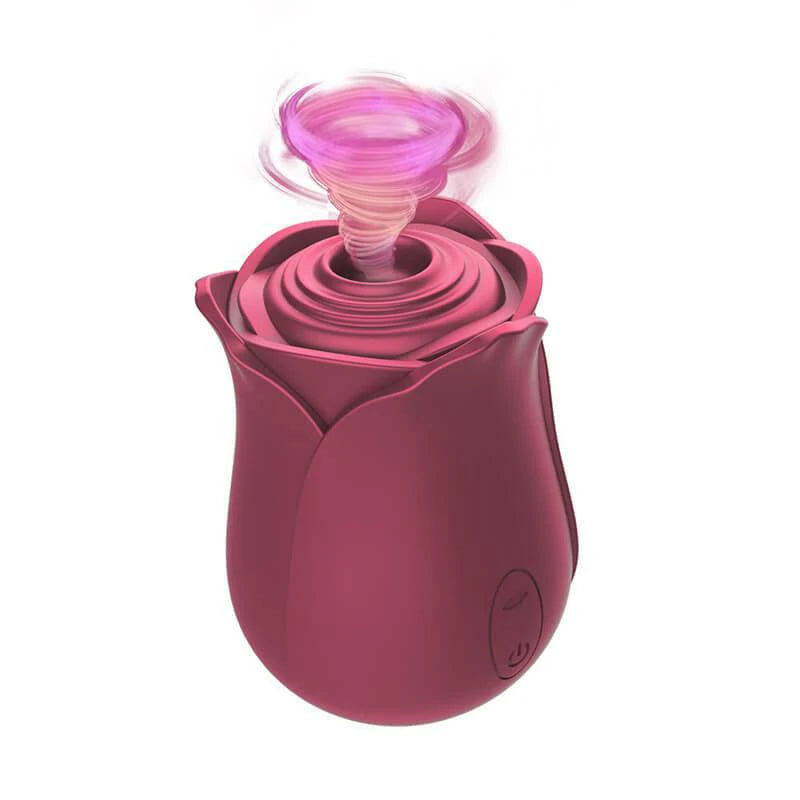 rose toy clit sucker vibrator red