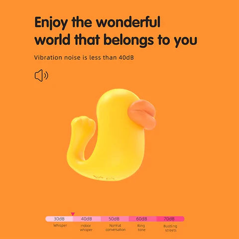 Little Yellow Duck Clitoral Vibrator