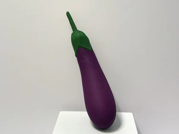 Simulated eggplant vibrator