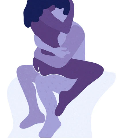 Toilet seat lap dance