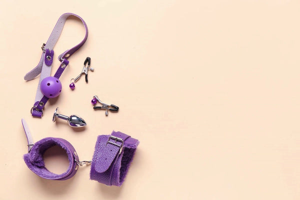 BDSM purple set