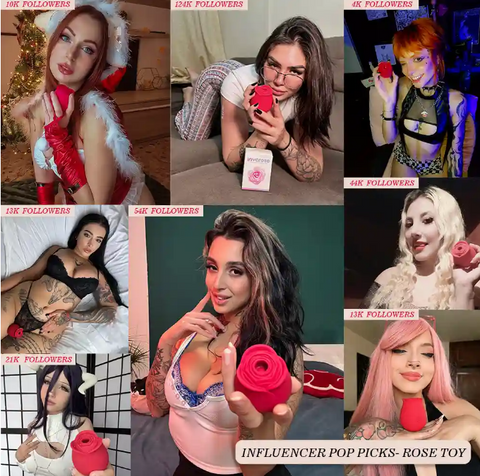 InyaRose cooperates with internet celebrities