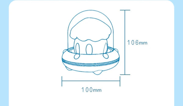 Inyarose Space Cloud Size
